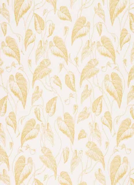 Rendez Vous Feuilles De Vigne Satin Fabric RDV 2908 22 22 RDV29082222 By Casadeco