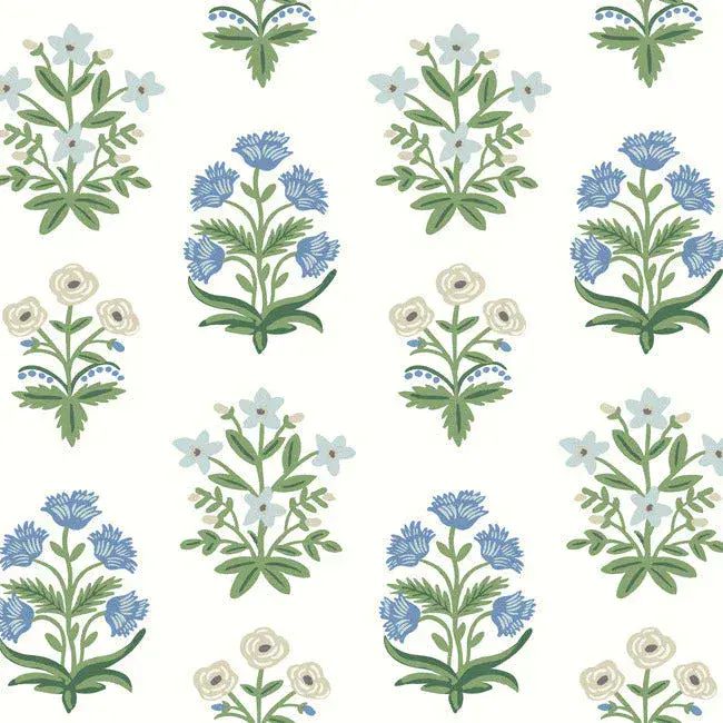 Rifle Paper Co. Second Edition Wallpaper Mughal Rose RP7347 By York Wallcoverings For Dixons