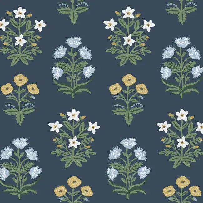 Rifle Paper Co. Second Edition Wallpaper Mughal Rose RP7351 By York Wallcoverings For Dixons