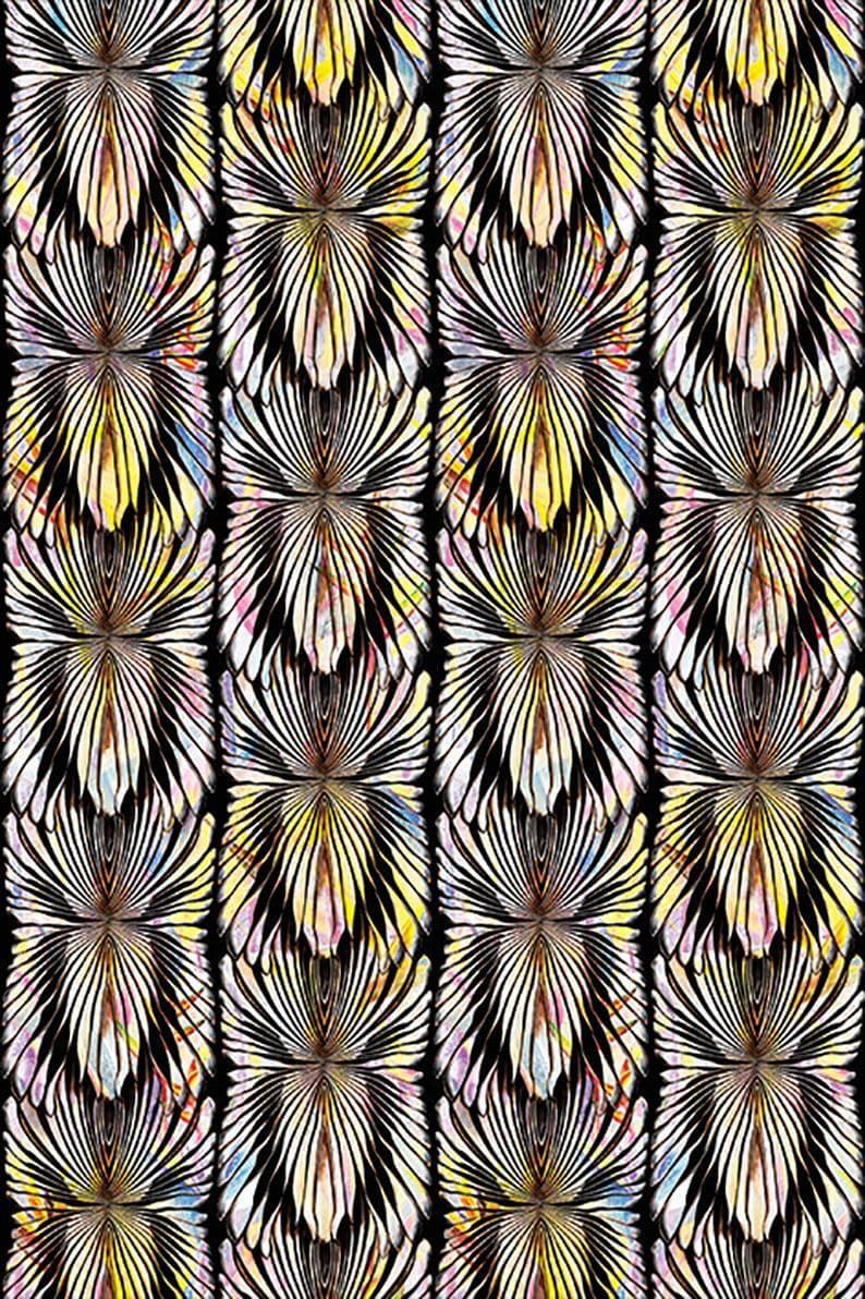 Roberto Cavalli Home No.8 New Cavalli Non-Woven Base Digital Panel RC19122 By Emiliana Parati For Co