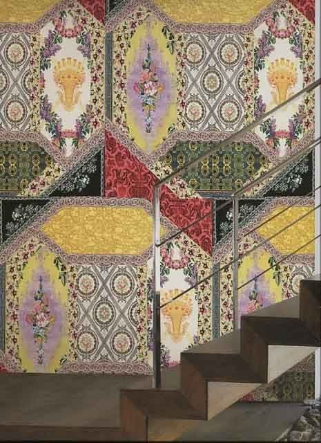 Roberto Cavalli Home Wallpaper Decoration Panel RC12076 Foulard By Colemans