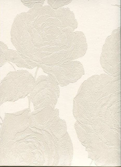 Savile Row SketchTwenty3 Wallpaper Rose Ivory SR00525 By Tim Wilman For Blendworth