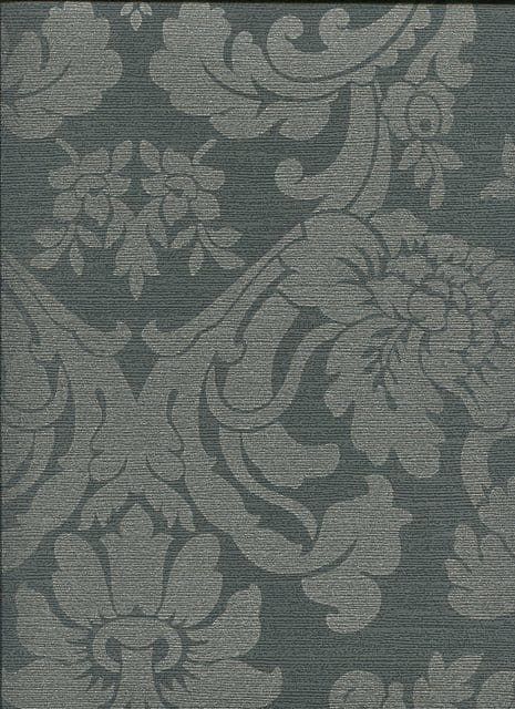 Savile Row SketchTwenty3  Wallpaper Vermillion Charcoal SR00537 By Tim Wilman For Blendworth