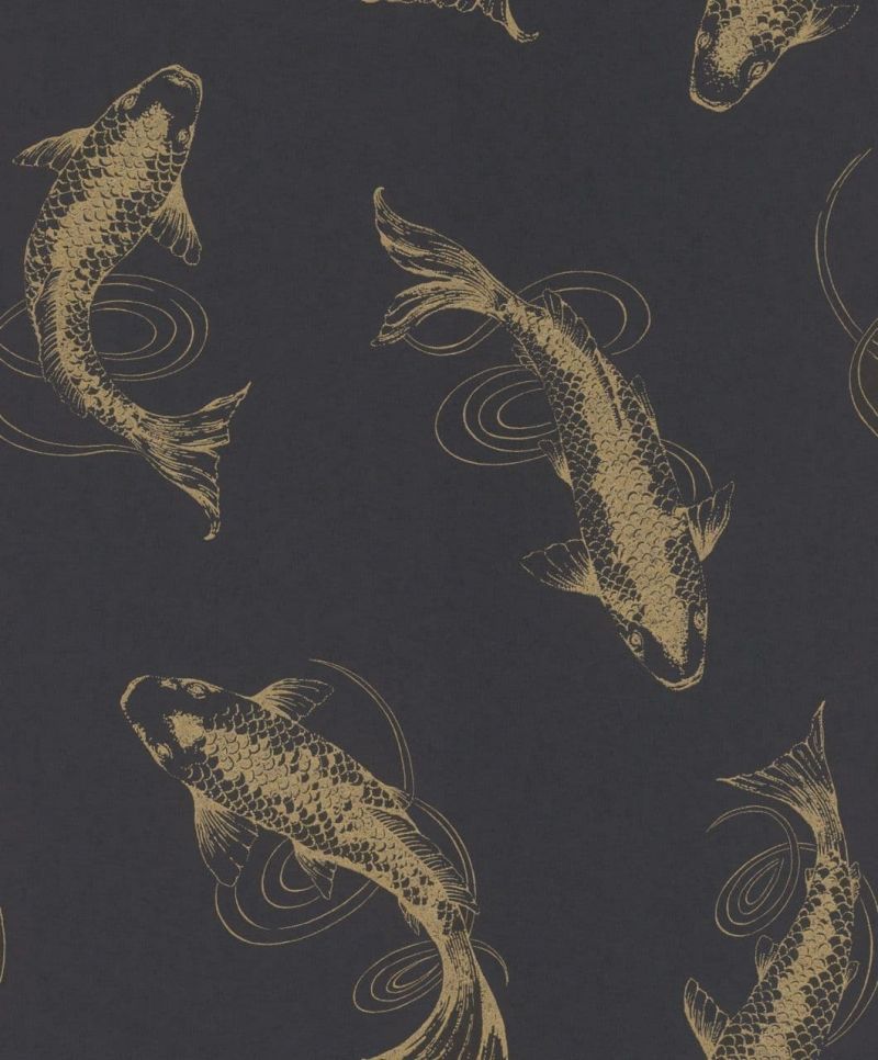 Sensai Koi Wallpaper 297989 By Rasch For Today Interiors