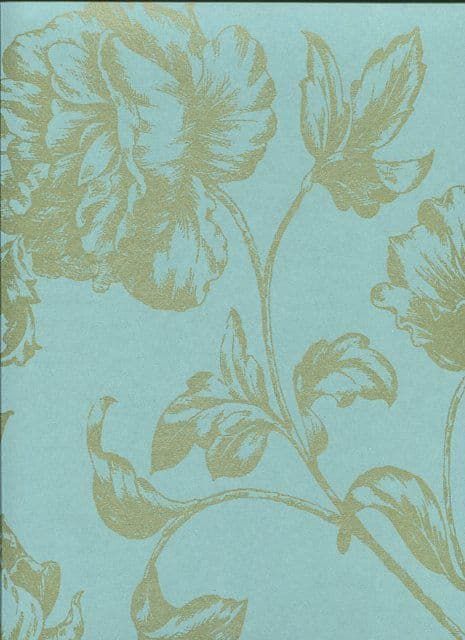 Shine Wallpaper Fleur Gravure SHE 6863 60 20 SHE68636020 By Caselio