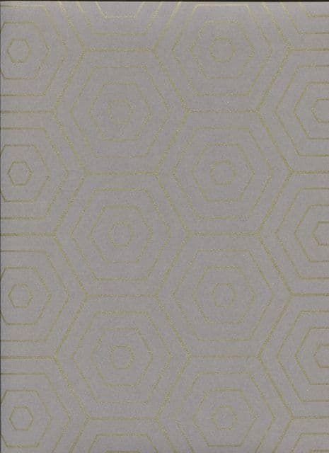 Shine Wallpaper Hexagone SHE 6860 90 29 SHE68609029 By Caselio