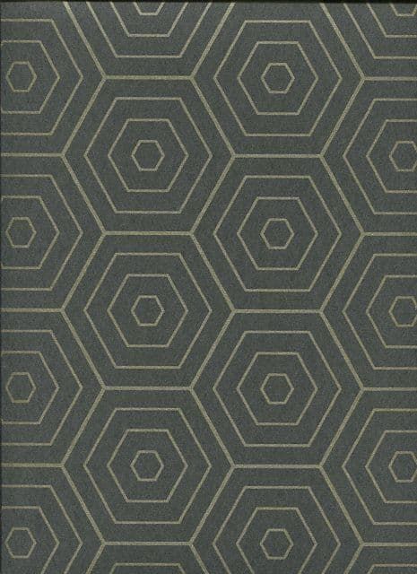 Shine Wallpaper Hexagone SHE 6860 91 22 SHE68609122 By Caselio