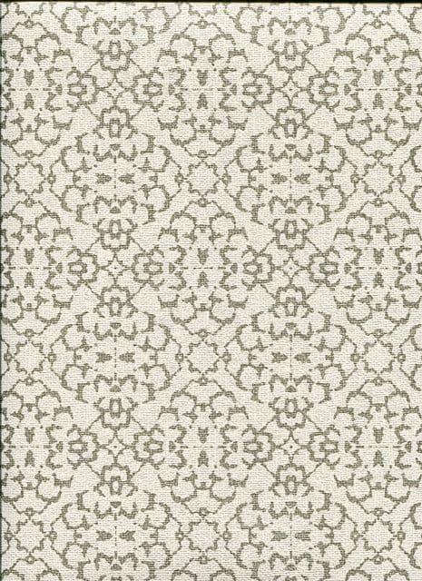 Sloane SketchTwenty3 Wallpaper Fabric Diamond Silver/Cream SL00812 By Tim Wilman For Blendworth