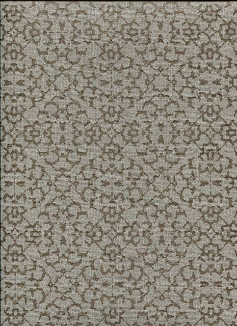 Sloane SketchTwenty3 Wallpaper Fabric Diamond Taupe/Brown SL00814 By Tim Wilman For Blendworth