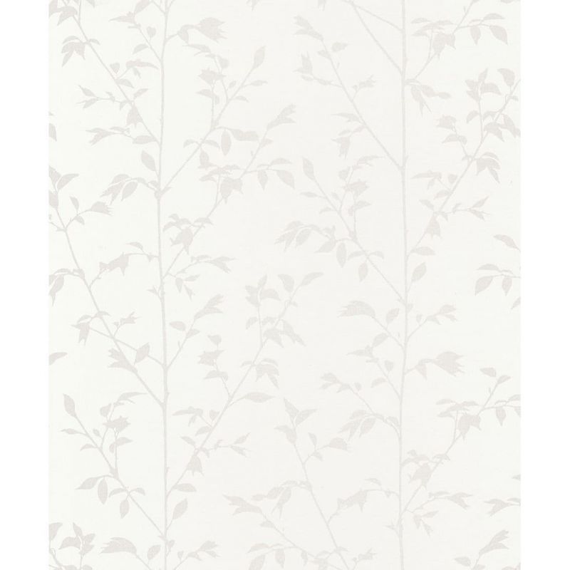 So White 3 Wallpaper Shine Vegetal SOWH 6857 00 00 SOWH68570000 By Casadeco