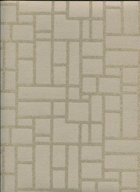 Soho SketchTwenty3 Wallpaper Small Trellis Gold Beads SO00936 By Tim Wilman For Blendworth