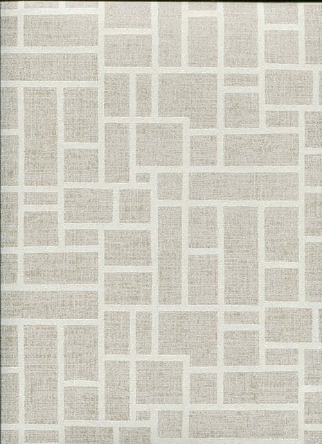 Soho SketchTwenty3 Wallpaper Small Trellis Ivory & Putty SO00938 By Tim Wilman For Blendworth