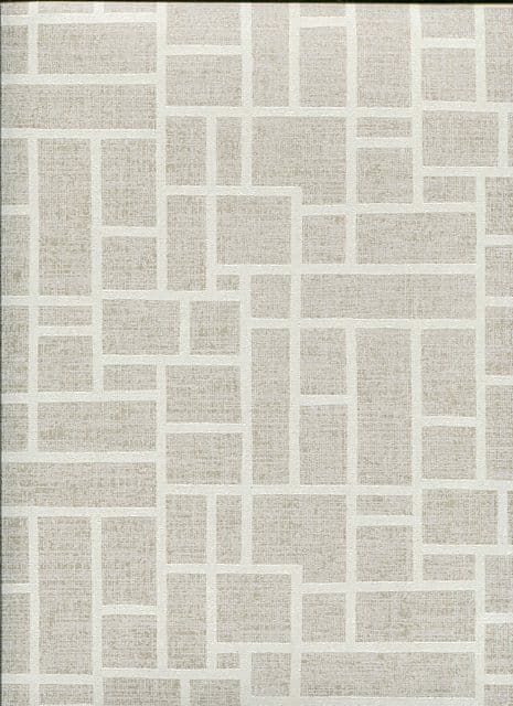 Soho SketchTwenty3 Wallpaper Small Trellis Ivory & Putty SO00938 By Tim Wilman For Blendworth