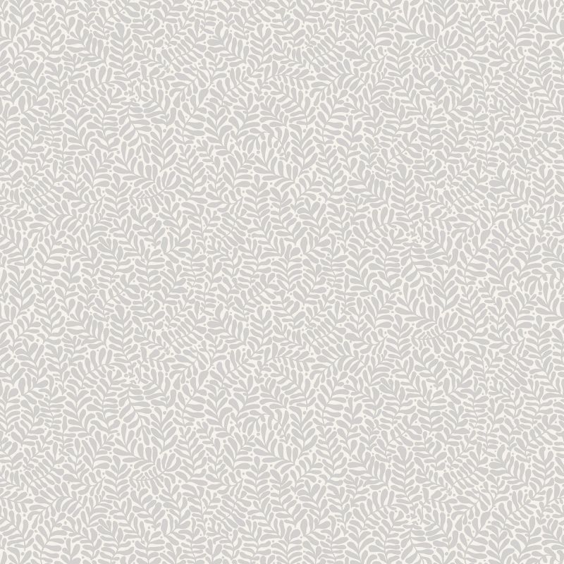Sommarang Wallpaper Anna Mona Leaf Grey S55004 By Midbec For Galerie