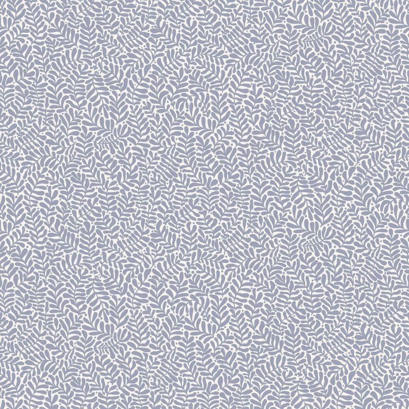 Sommarang Wallpaper Anna Mona Leaf Light Blue S55002 By Midbec For Galerie