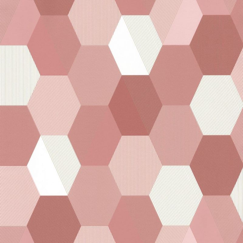 Spaces Wallpaper Hexagon SPA 10010 41 44 SPA100104144 By Caselio