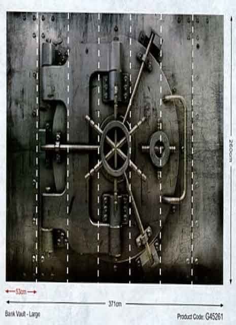 Steampunk Wall Mural Bank Vault Medium G45260 By Galerie