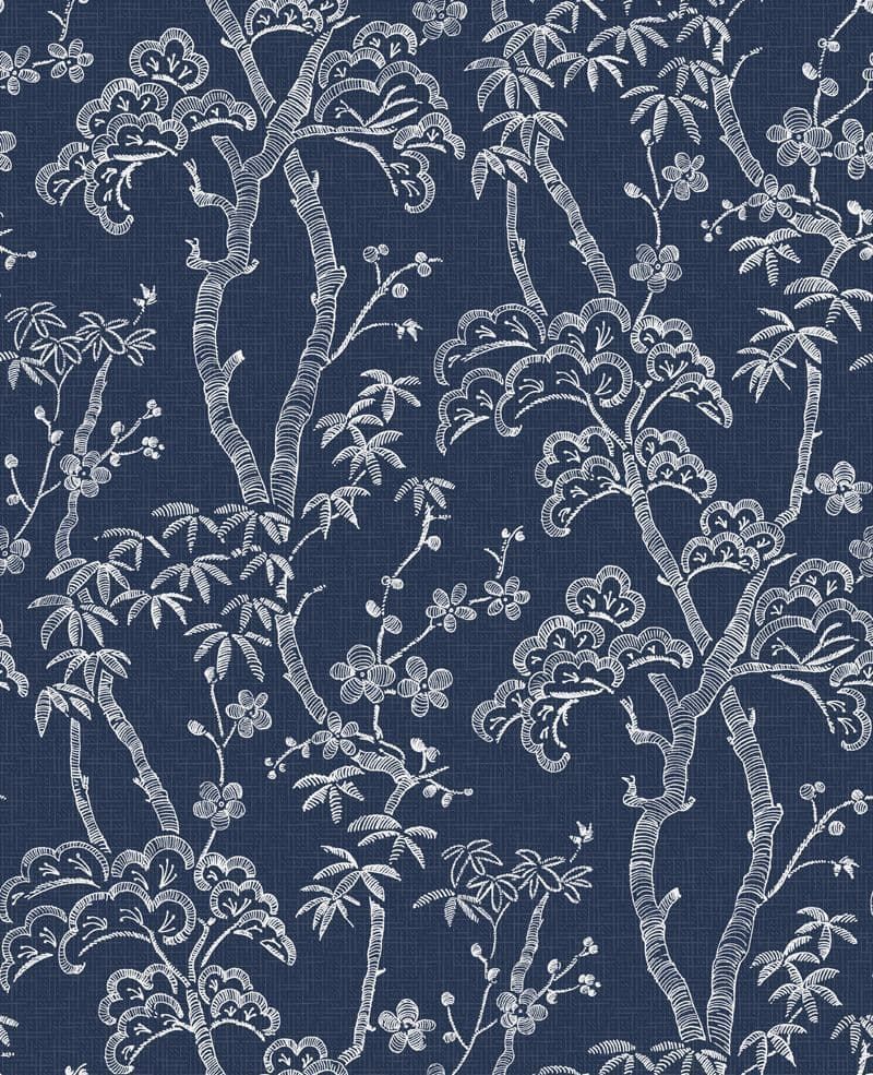 Mistral East West Style Wallpaper Bonsai 2764-24350 By A Street Prints For Brewster Fine Decor