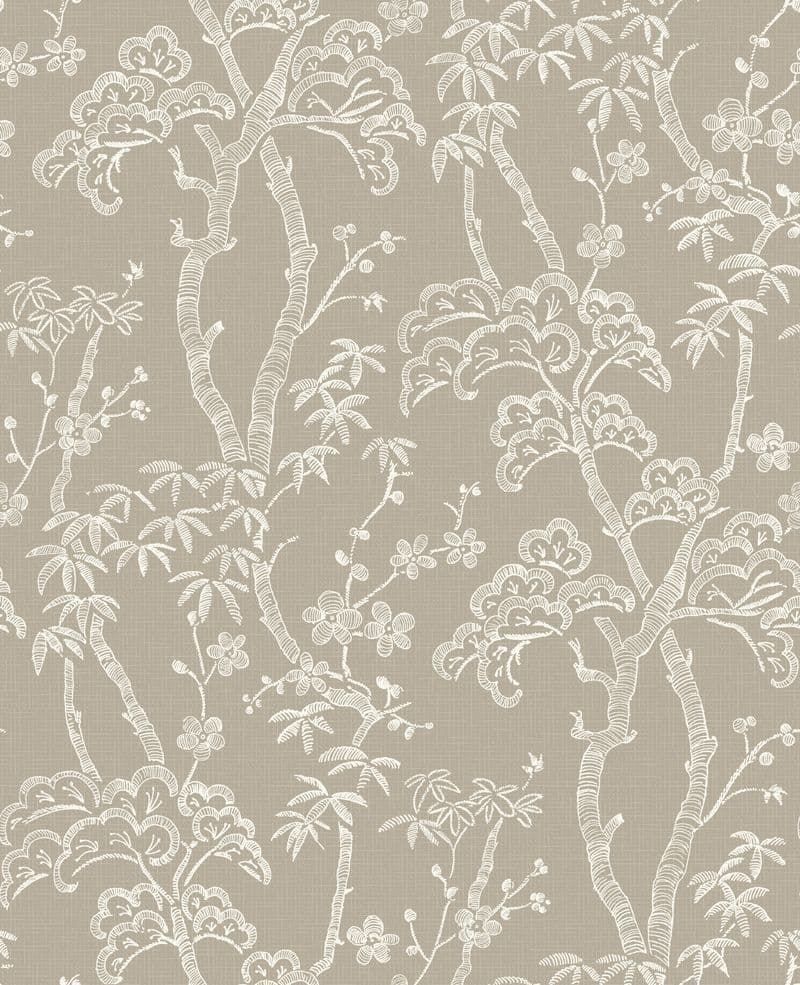 Mistral East West Style Wallpaper Bonsai 2764-24353 By A Street Prints For Brewster Fine Decor