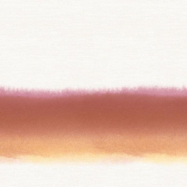 Sumi-e Digital Print Panel Ombre Stripe Orange 30625 By BN Wallcoverings For Galerie