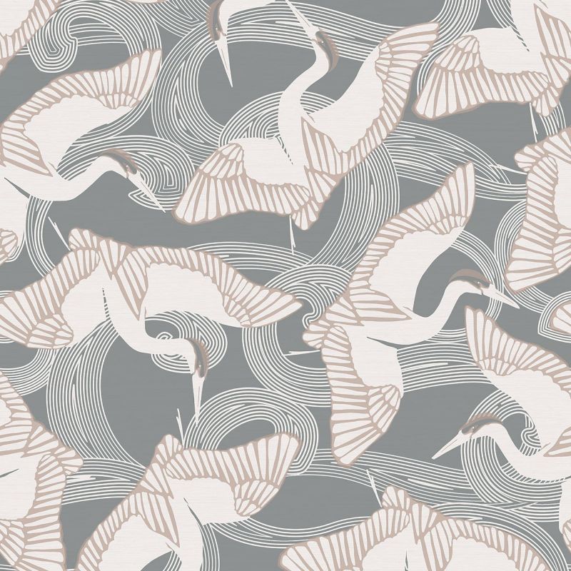 Ted Baker London Fantasia Cranes Wallpaper 12621 By Galerie