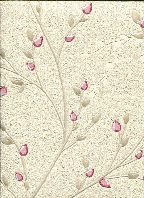 Toscani Wallpaper Amelio Red Beige  35702 By Holden Decor For Colemans