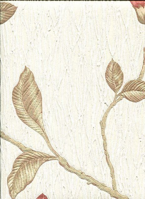 Toscani Wallpaper Lia Red Cotton 35173 By Holden Decor For Colemans