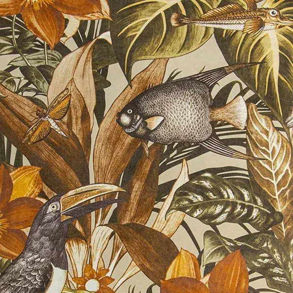 Tropical Palau Peanut Wallpaper 26748 By Hohenberger For Galerie