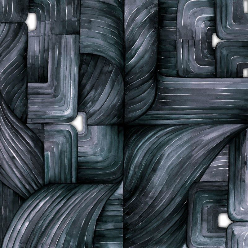 Trussardi Casa 7 Labirint Wallpaper Decorative Panel Z18988 Zambaiti Parati For Dixons Exclusive
