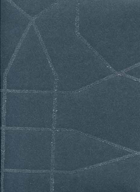 Urban Solitaire Midnight Wallpaper 1981/725 By Prestigious Wallcoverings