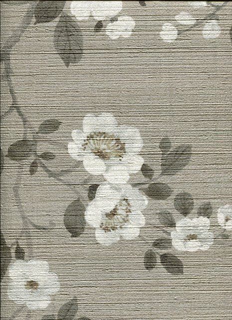 Venice SketchTwenty3 Wallpaper Panel Oriental Blossom Gold VN01209 VNO1209 By Tim Wilman For Blendwo