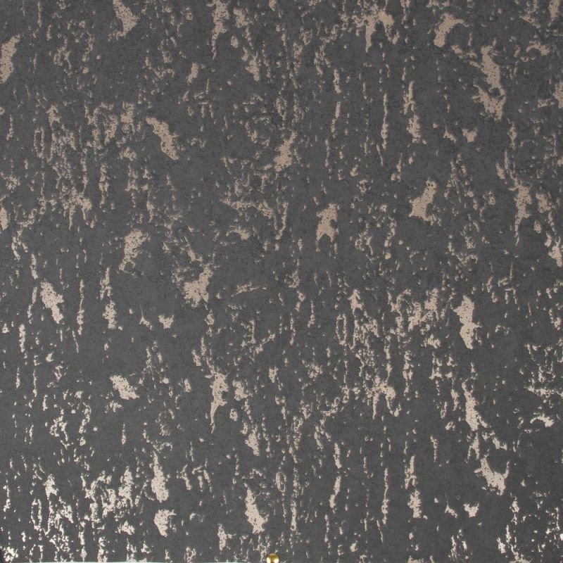 Vittorio Milan Charcoal/Rose Gold Wallpaper 107969 By Superfresco Graham & Brown