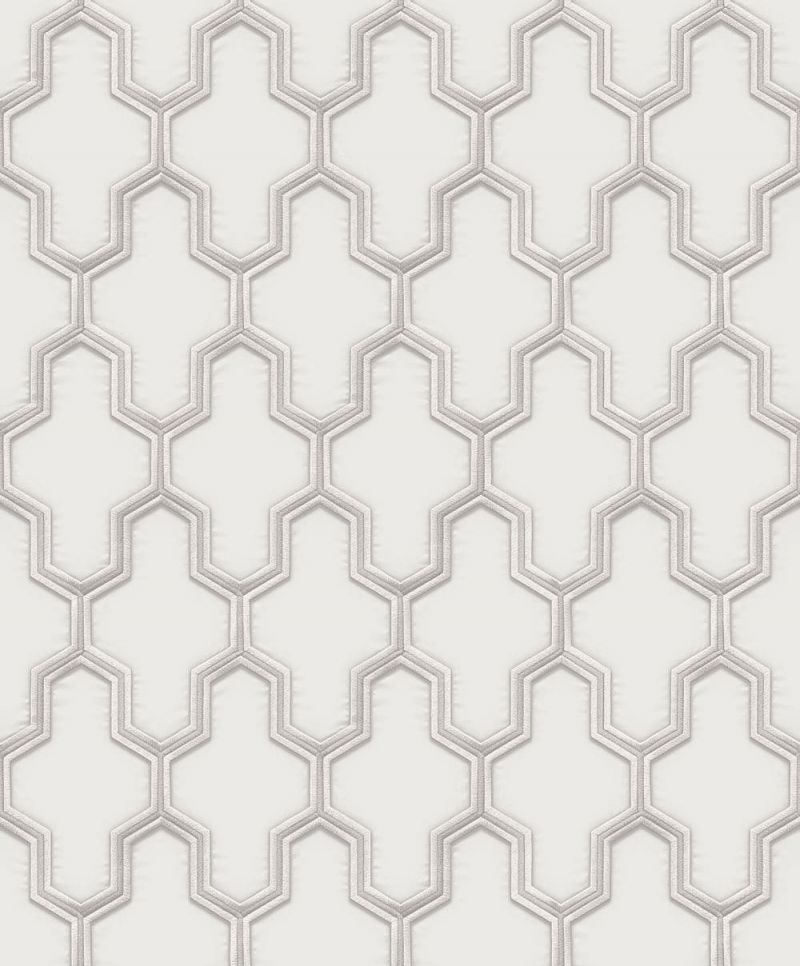 Wall Fabric Wallpaper Geometric WF121021 By Design id For Colemans