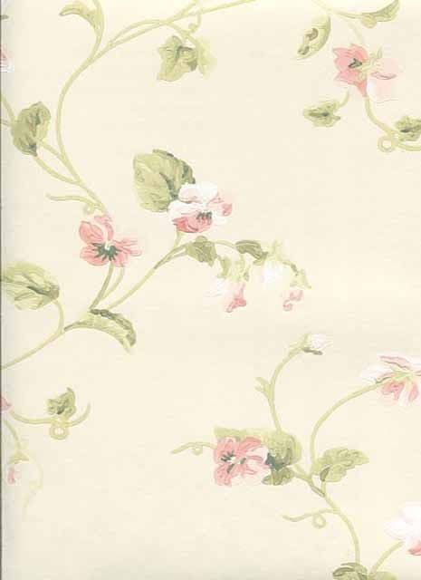 Waverly Cottage Sweet Violets Trail 325743 By Rasch Textil For Brian Yates