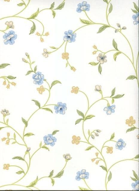 Waverly Cottage Wallpaper Bellisima Vine 326153 By Rasch Textil For Brian Yates