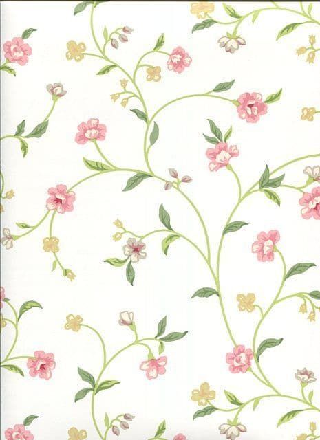 Waverly Cottage Wallpaper Bellisima Vine 326177 By Rasch Textil For Brian Yates