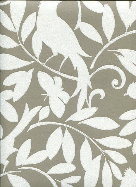 Waverly Cottage Wallpaper Birdsong 325873 By Rasch Textil For Brian Yates