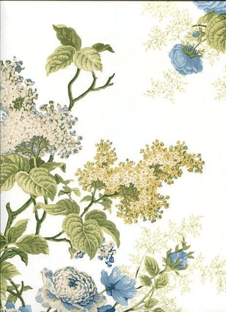 Waverly Cottage Wallpaper Emma's Garden 326085 By Rasch Textil For Brian Yates