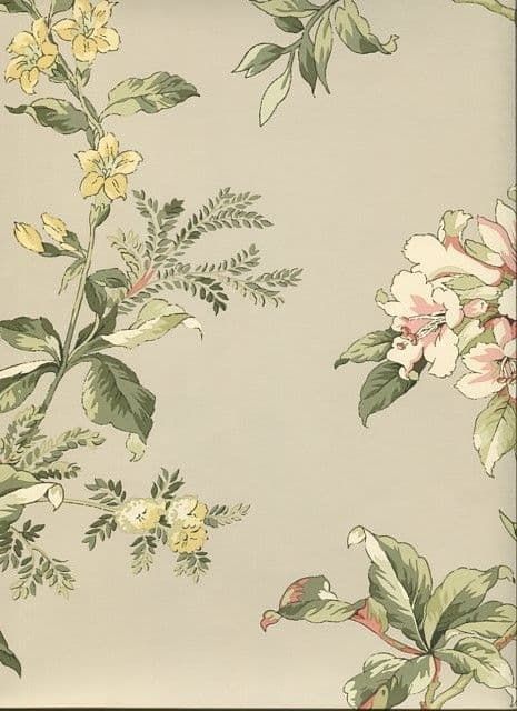 Waverly Cottage Wallpaper Fawn Hill 326375 By Rasch Textil For Brian Yates