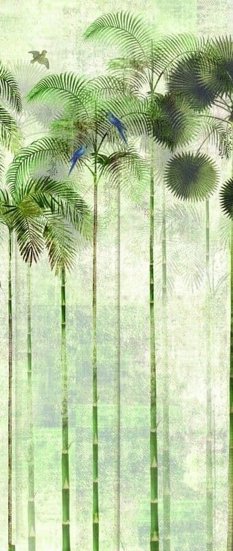 Wild Wallpaper Wall Panel Wild Greenery DGWIL1012 By Khroma Masureel