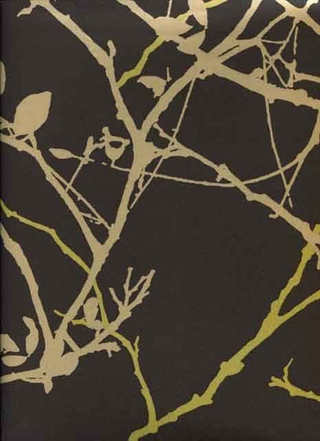 Woodland Coppice Olive Wallpaper 1901/618 By Prestigious Textiles