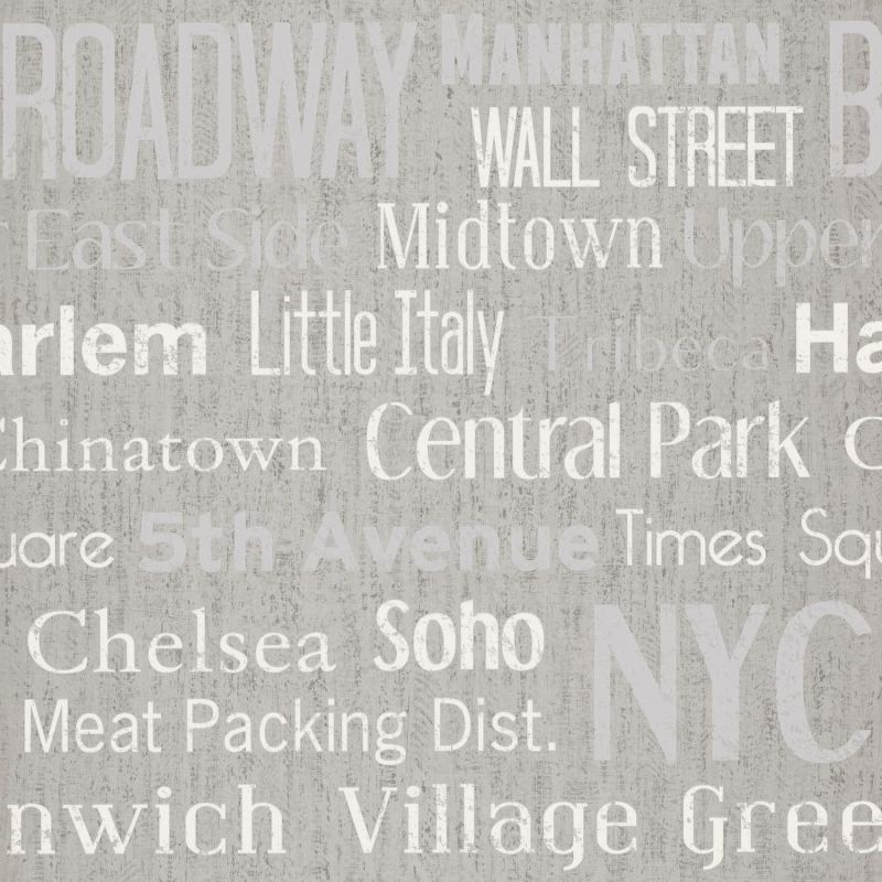 Words Wallpaper Manhattan WRD 6442 90 78 WRD64429078 By Caselio