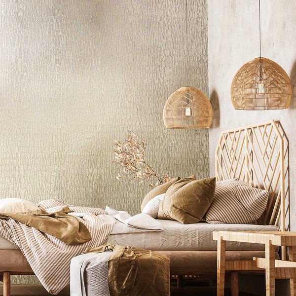 Kumano Ruche Silk Wallpaper 34502 By Marburg 