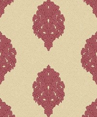 Ariana Floriana Damask Beige Red Wallpaper 35