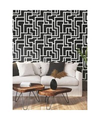 Black & White Wallpaper BW3831 Graphic Polymi