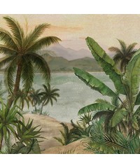 Botanica Wallpaper Digital Mural Tropical Mor