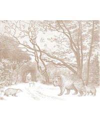 Forest Friends Wallpaper Photowall XL Panel 1