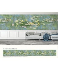 French Impressionist Wallpaper Water Lilies M