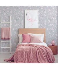 Fresca Apple Blossom Grey Wallpaper 51-057 By