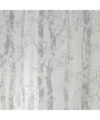 Fresca Dappled Trees Grey Silver Wallpaper 10